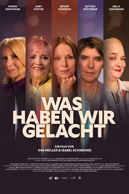 Filmplakat Was haben wir gelacht
