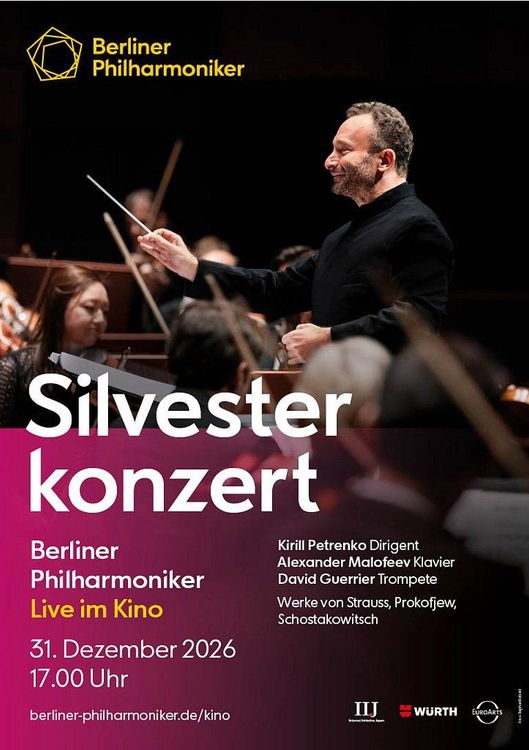 Filmplakat Berliner Philharmoniker: Silvesterkonzert 2026/27
